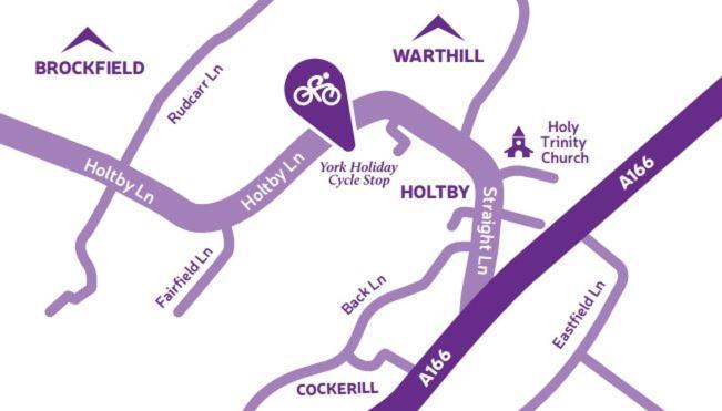 Glamping - York Holiday & Cycle Stop المظهر الخارجي الصورة